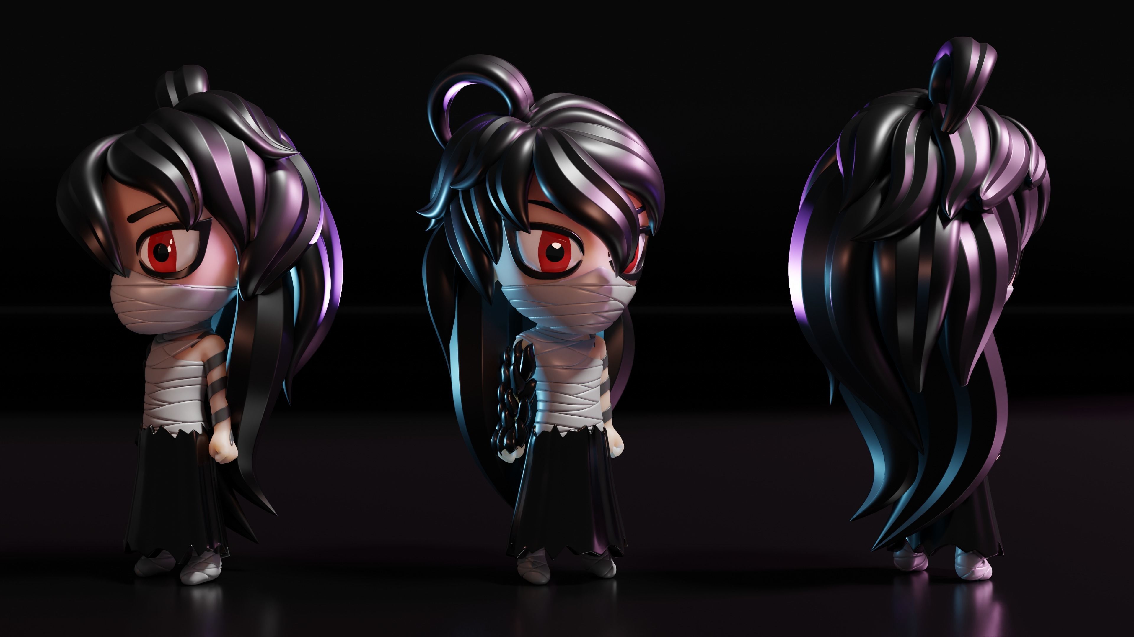 Chibi Ichigo 3D print model_2