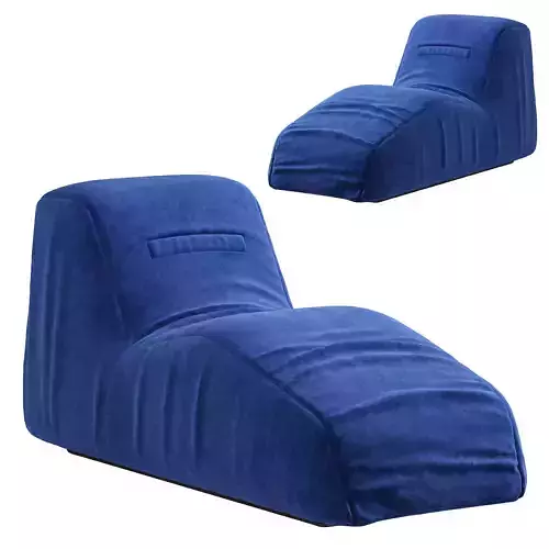 Sleeping argo chaise by Dark blue 