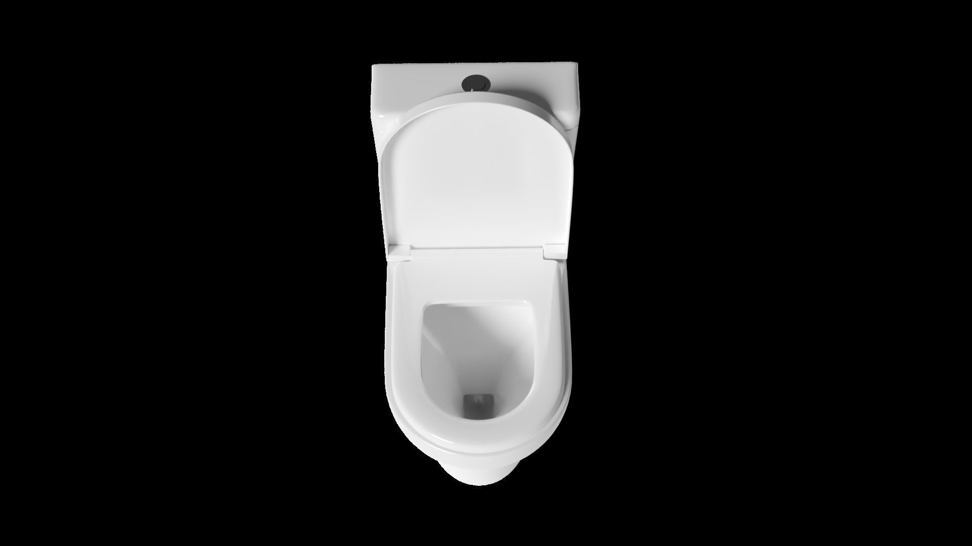 Modern toilet Free 3D model_6