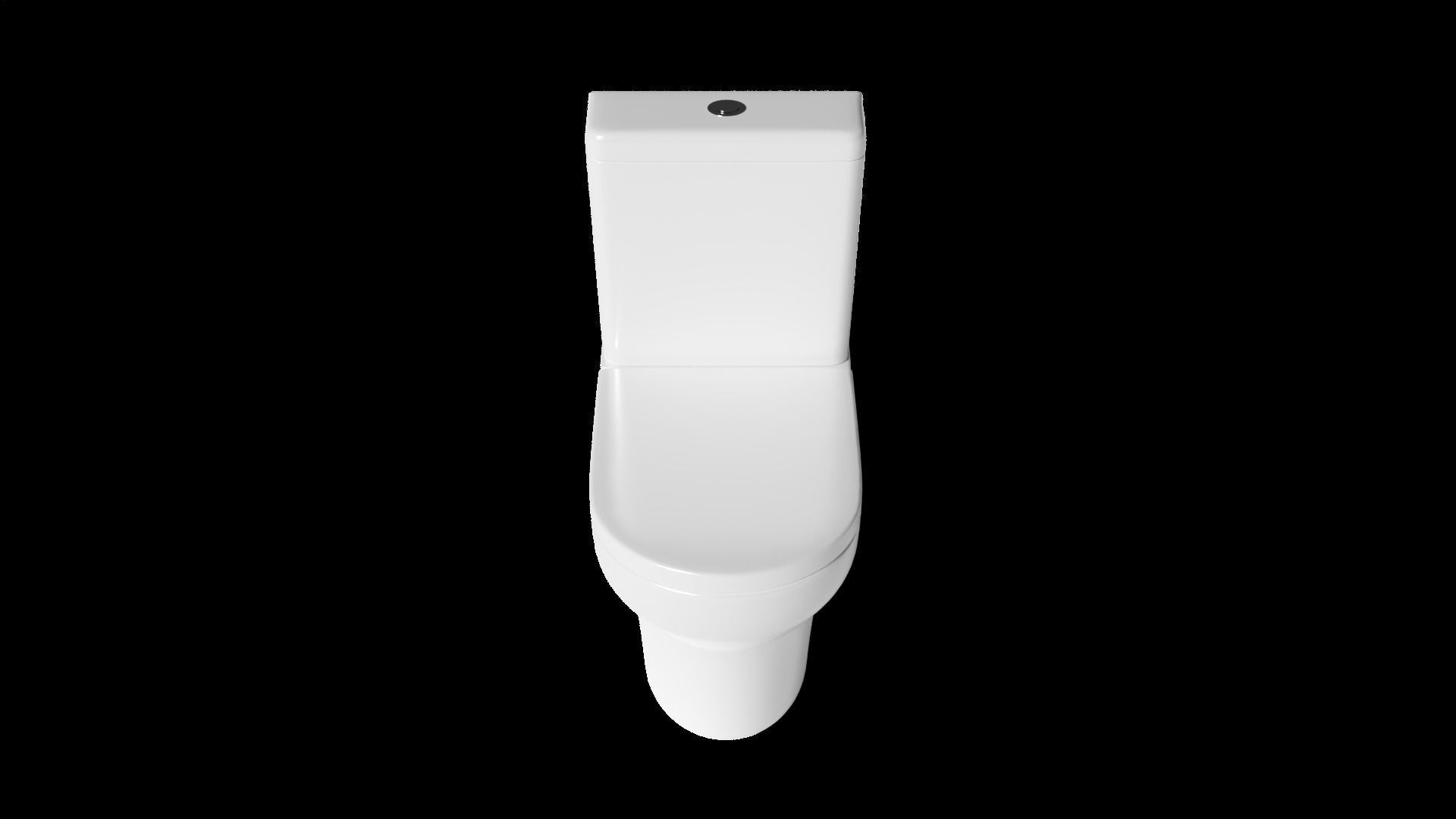 Modern toilet Free 3D model_5