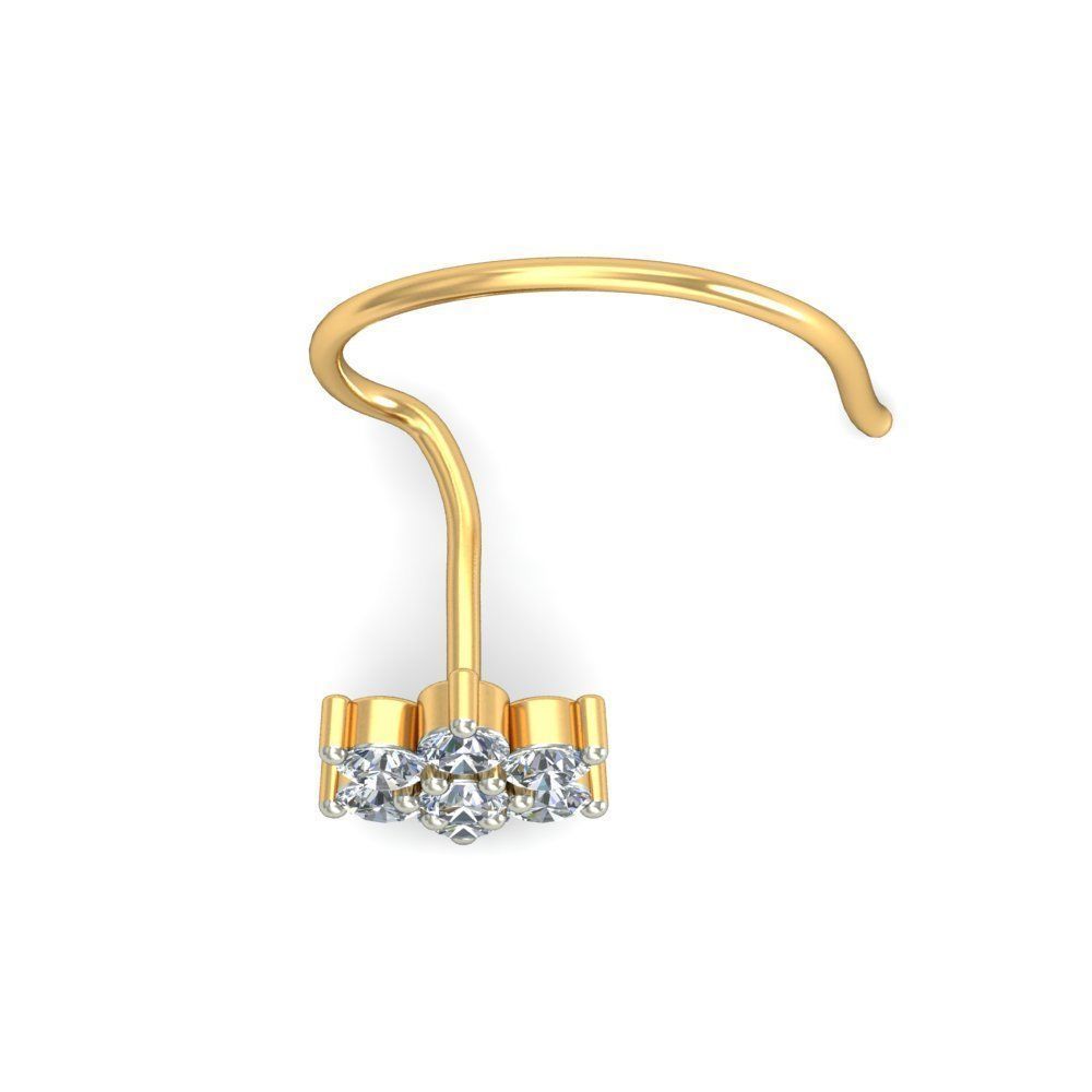 Nose pin - 173 3D print model_3