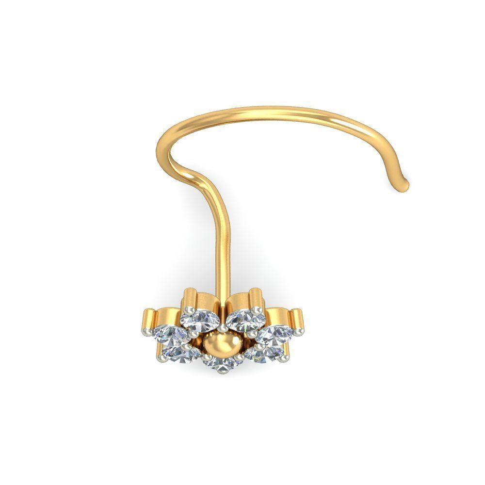 Nose pin - 172 3D print model_3