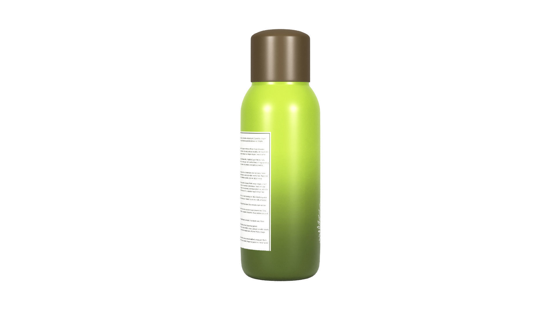 Body Oil Packaging 3D model_9