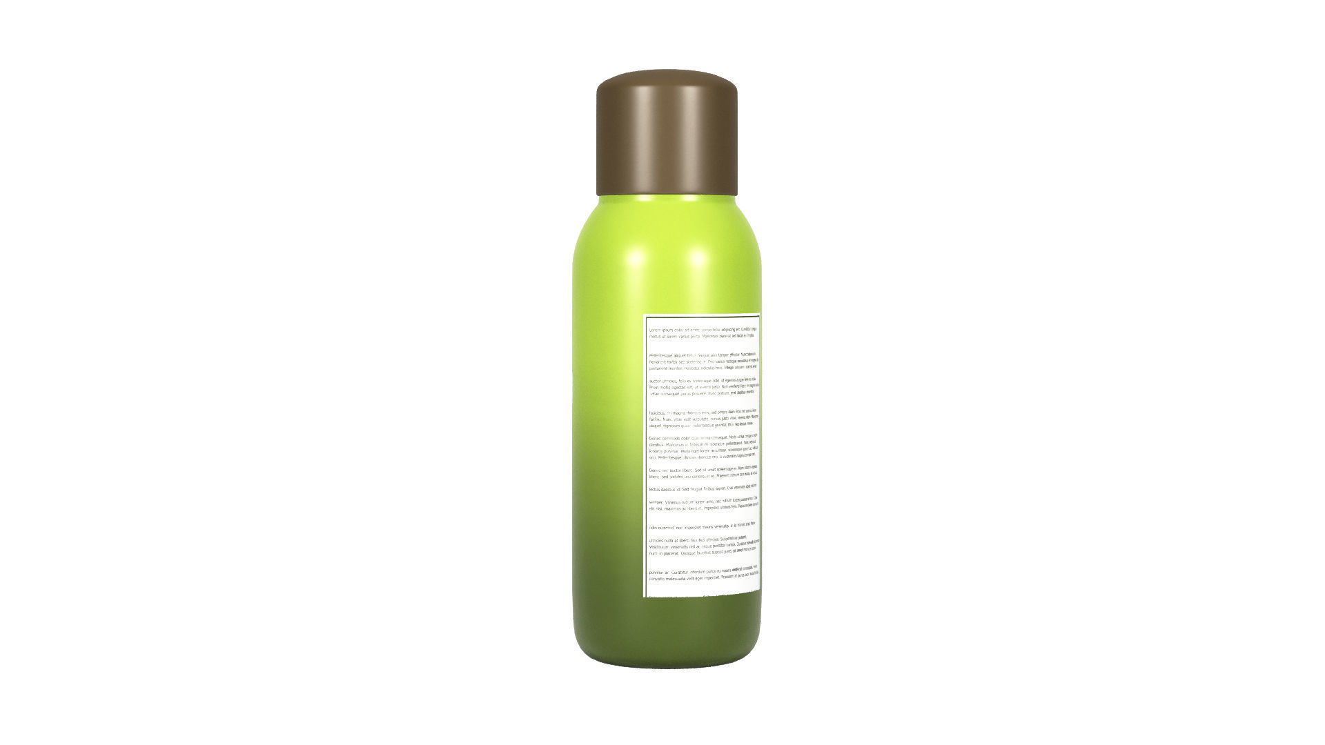 Body Oil Packaging 3D model_8
