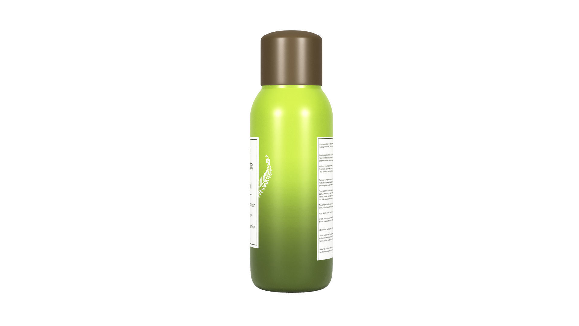Body Oil Packaging 3D model_7