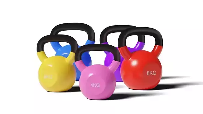Colorful Kettlebell