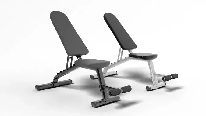 Modern Benchpress machine