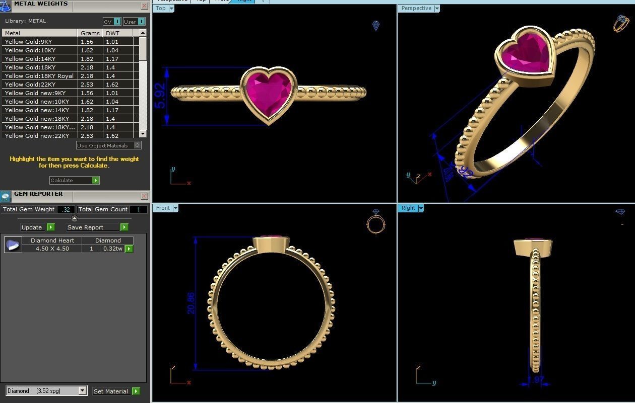 Ring - 8204 3D print model_3