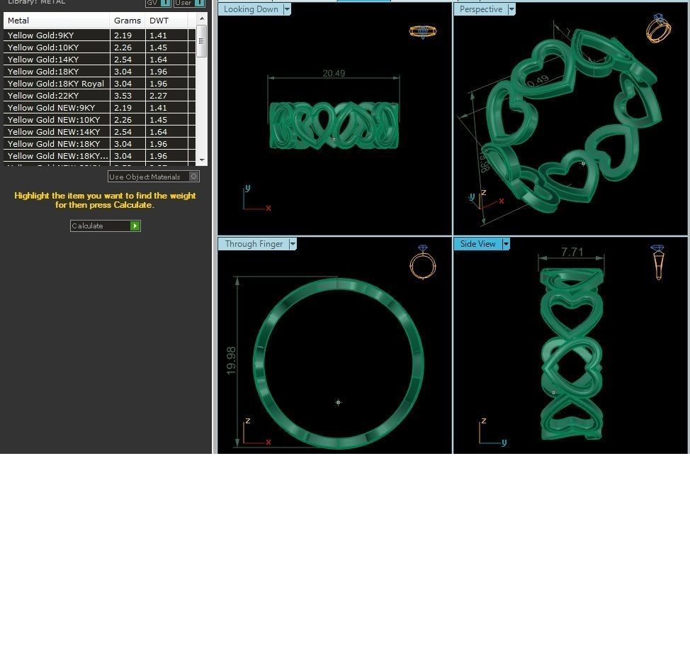 Ring - 8157 3D print model_4