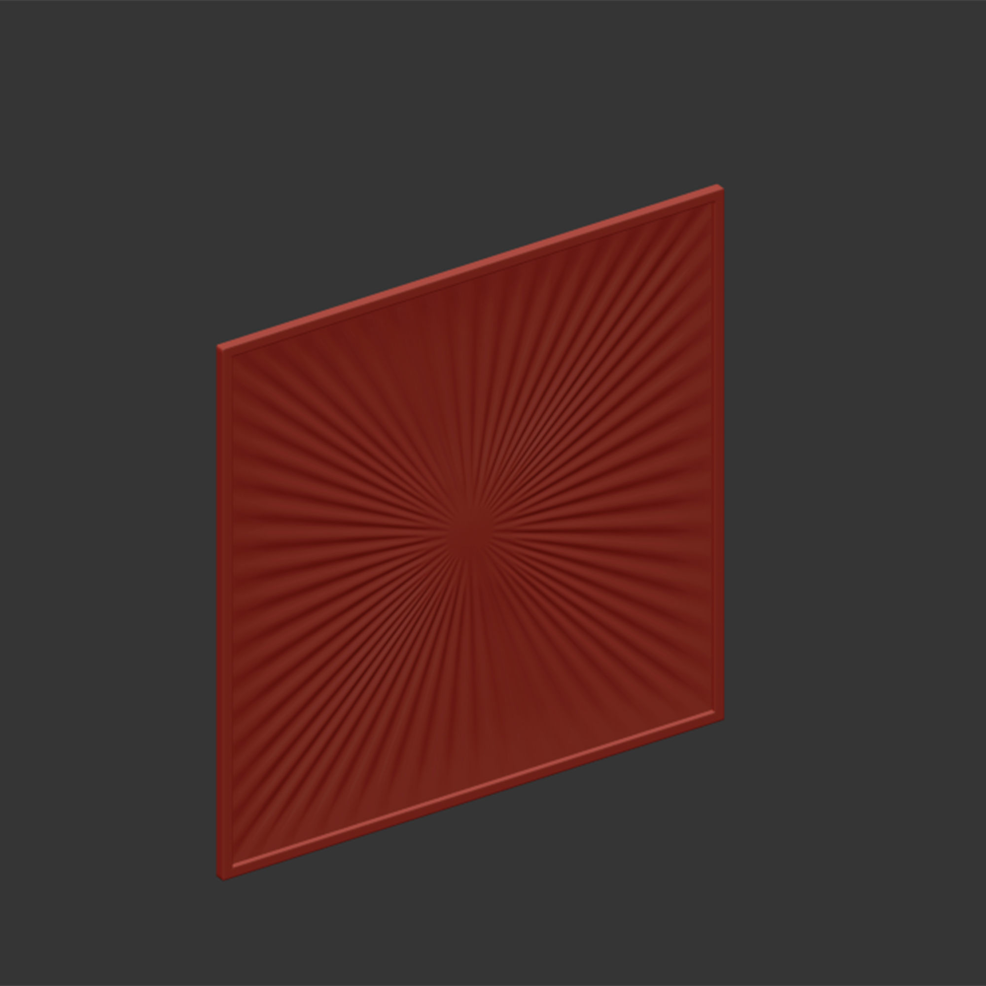 Dakota fields wall decor 3D model_6