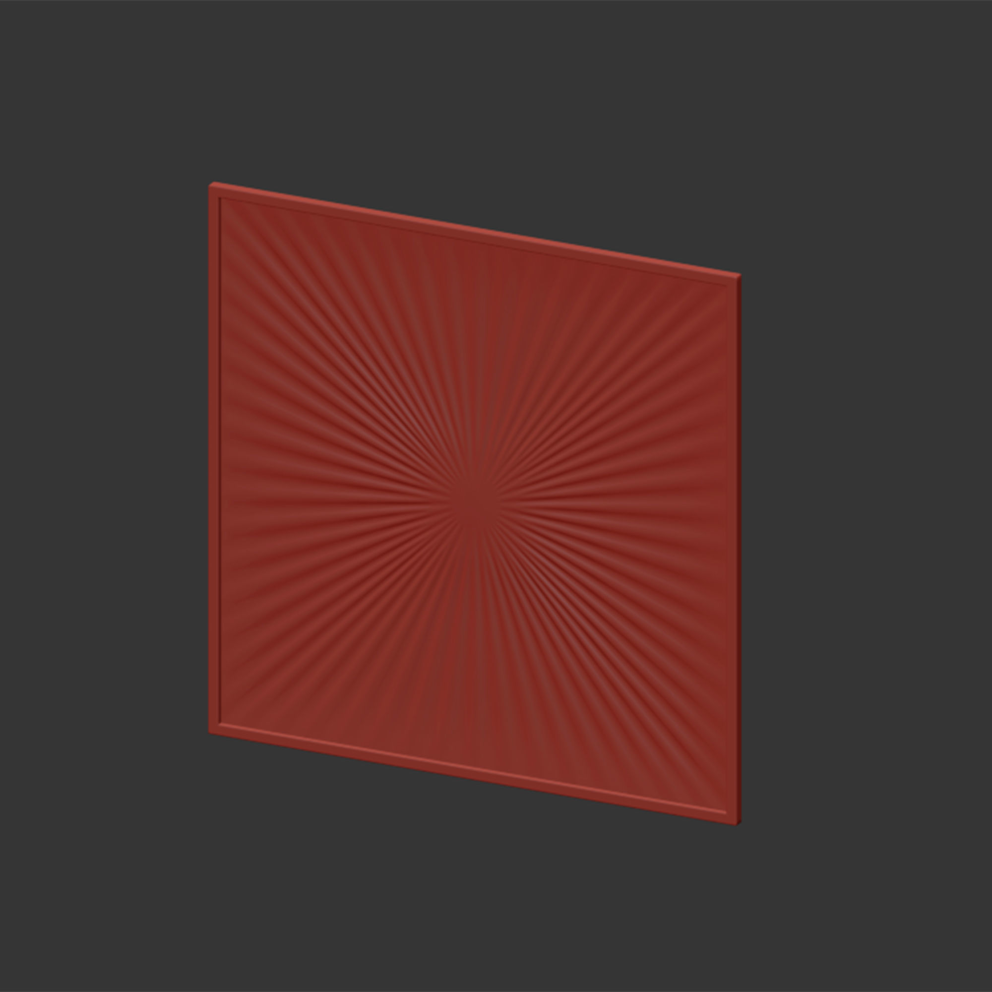 Dakota fields wall decor 3D model_7