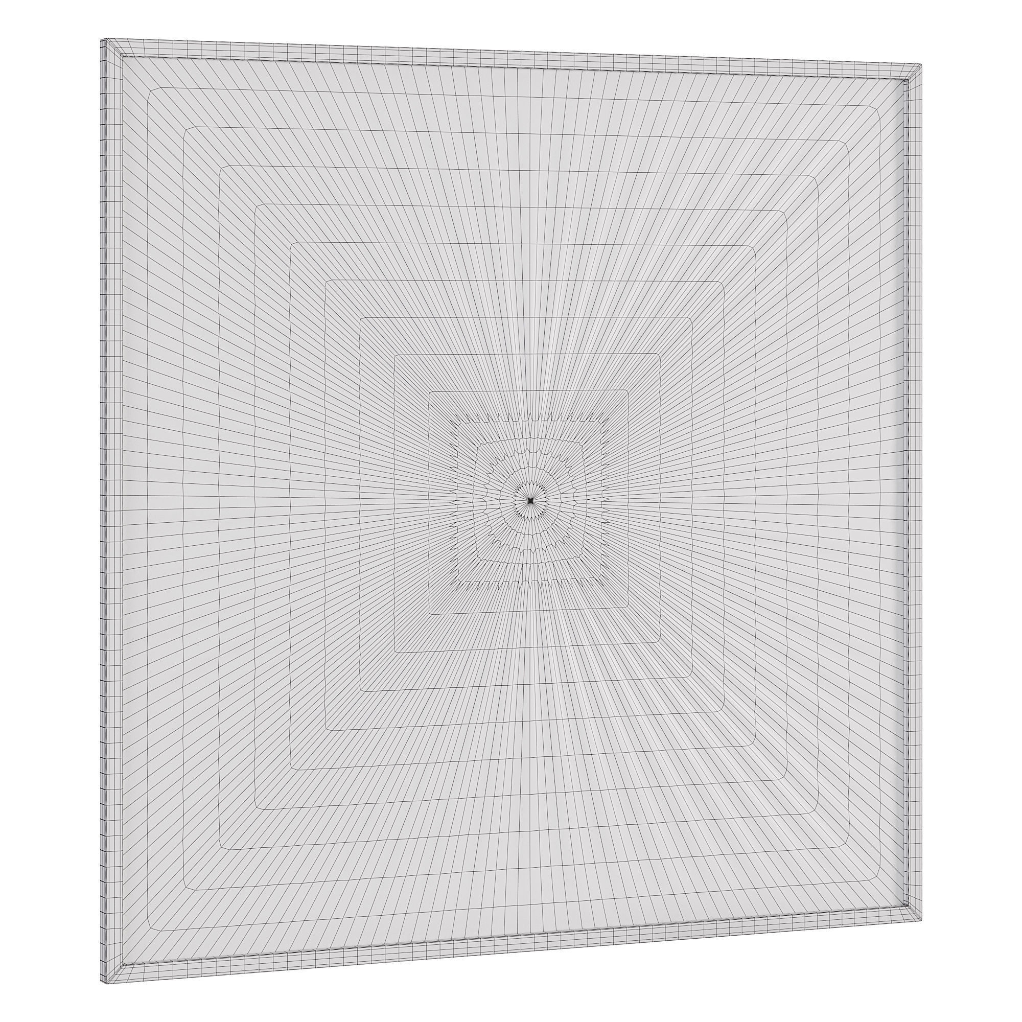 Dakota fields wall decor 3D model_3