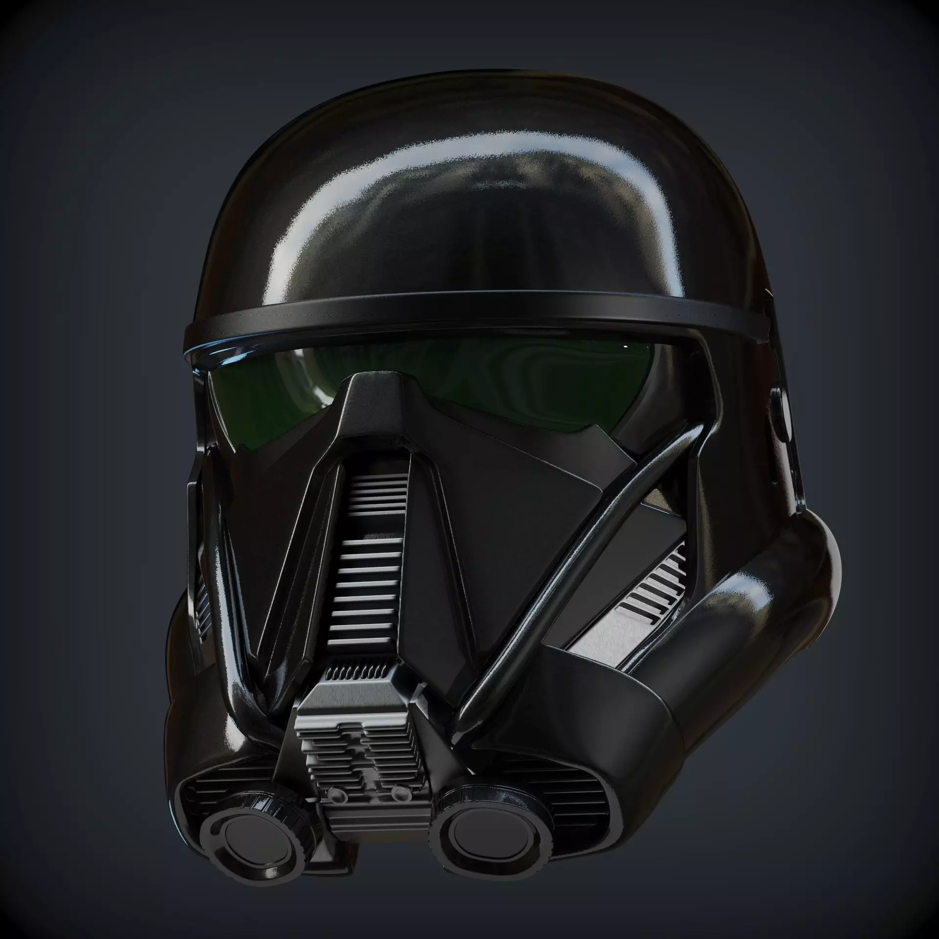 DEATH TROOPER Helmet 1to1 scale 3D print model_0