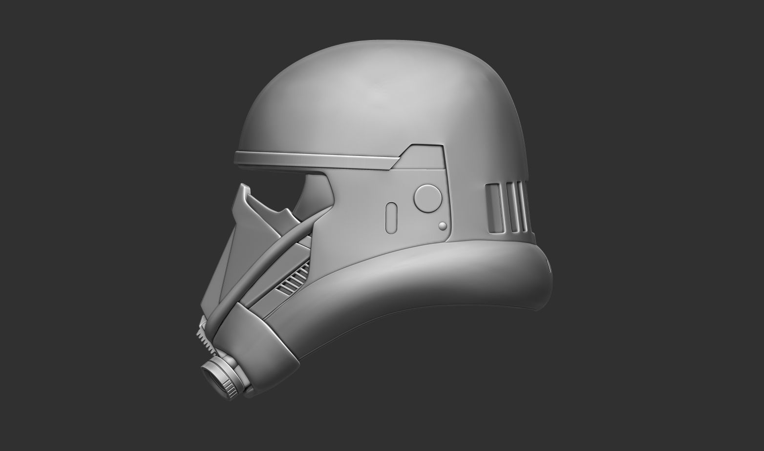 DEATH TROOPER Helmet 1to1 scale 3D print model_8