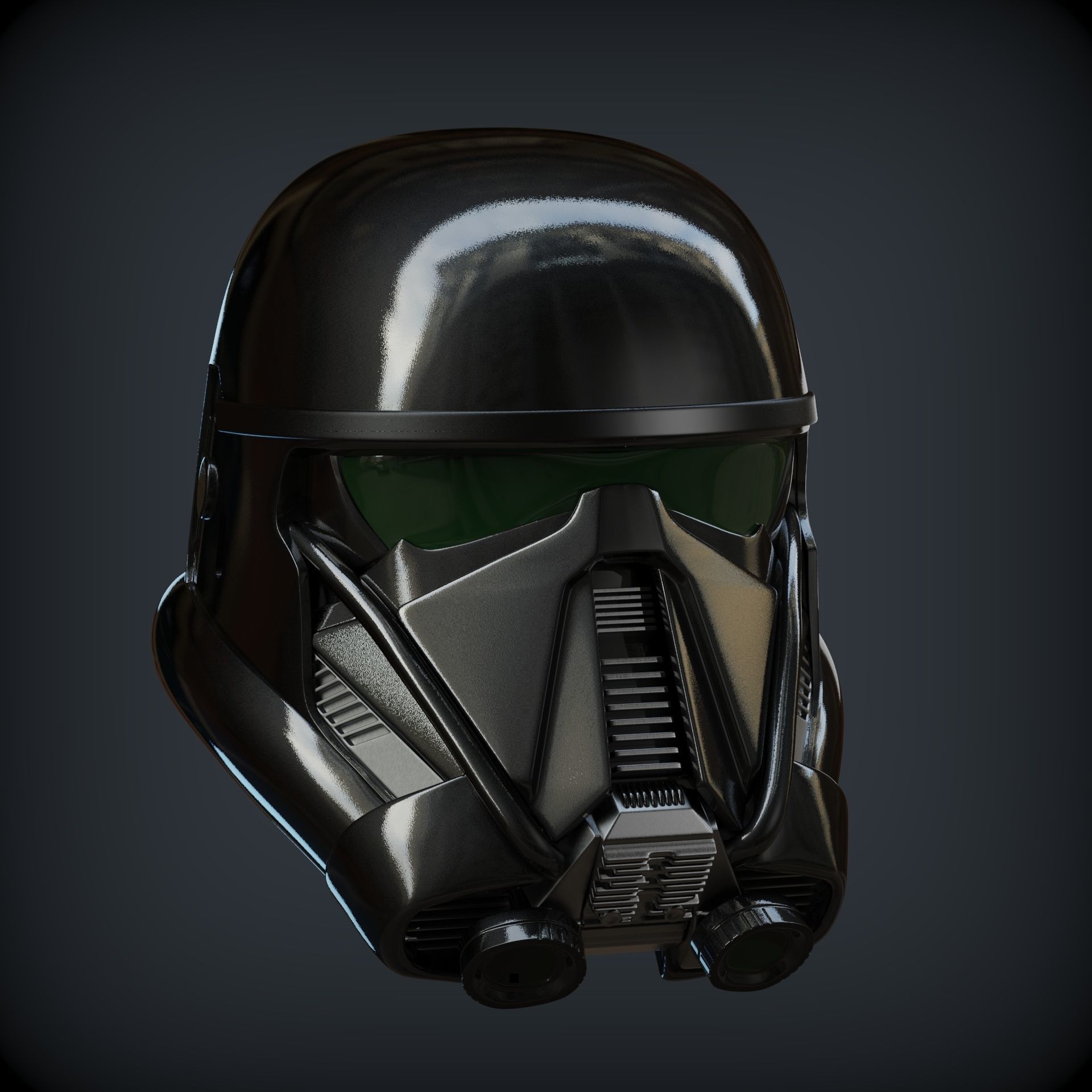 DEATH TROOPER Helmet 1to1 scale 3D print model_3