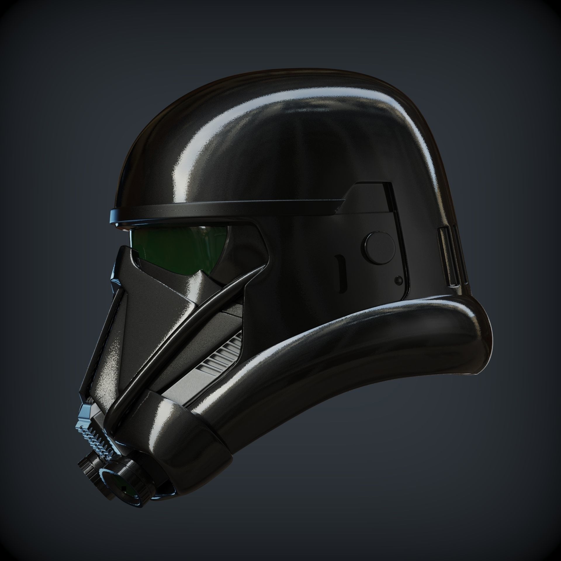 DEATH TROOPER Helmet 1to1 scale 3D print model_4