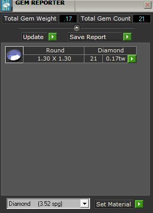 Heart ring with diamond stones 1861 3D print model 3D print model_8