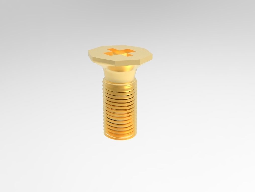 Screws Free 3D model_4