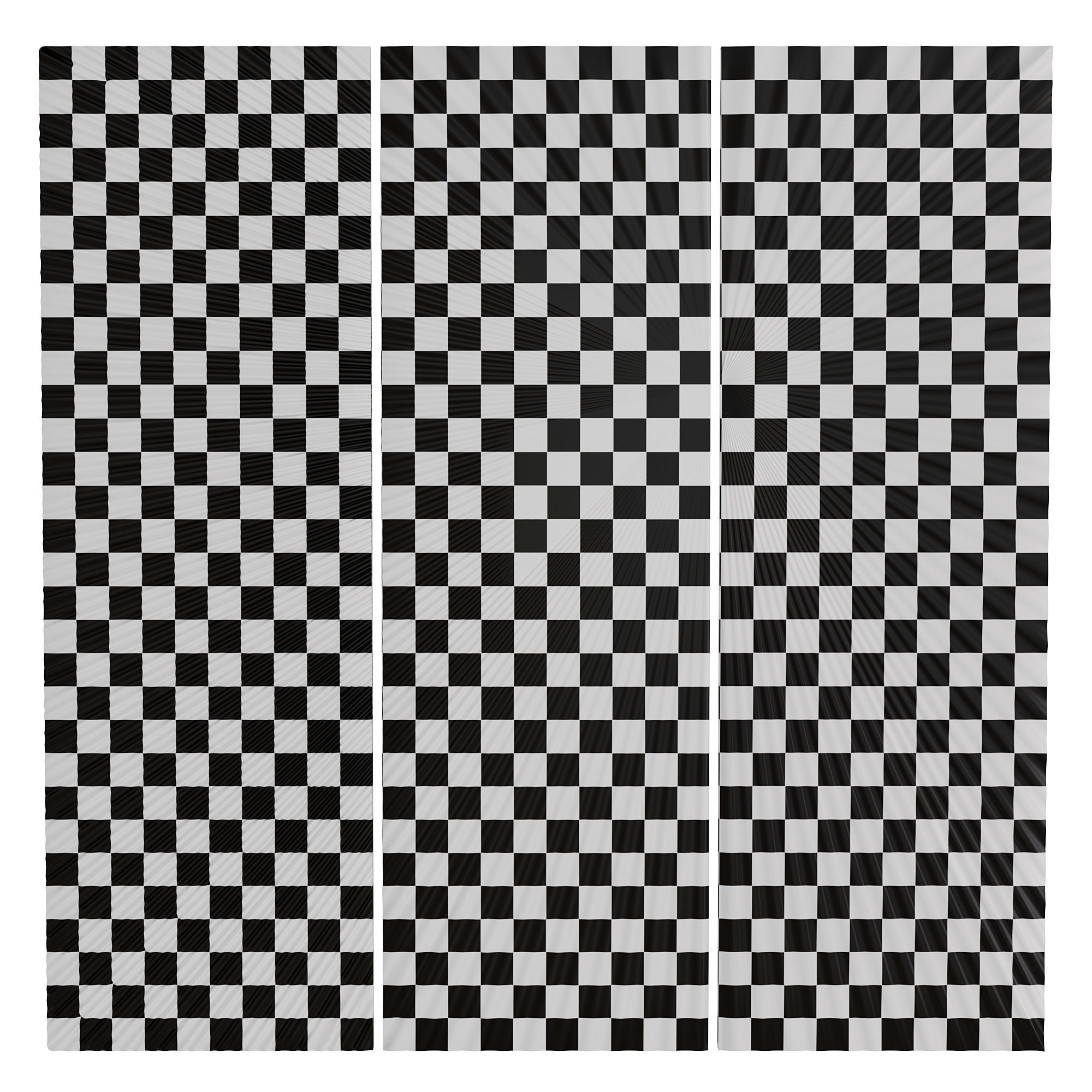 Piece Sunburst Metallic Wall Decor Set by Wayfair 3D model_4