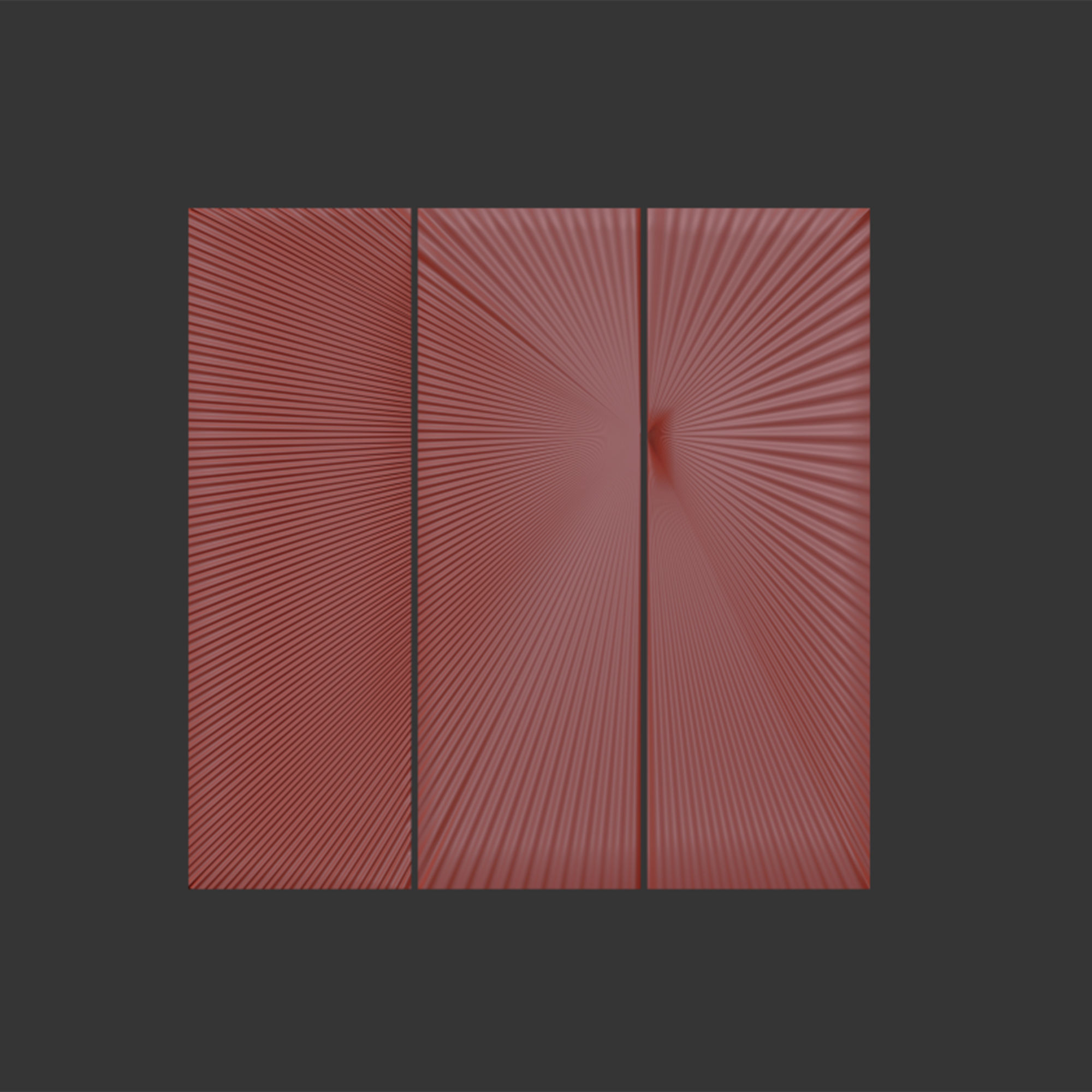 Piece Sunburst Metallic Wall Decor Set by Wayfair 3D model_5