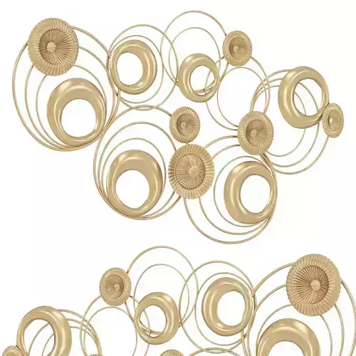 Orren ellis floating ring wall decor