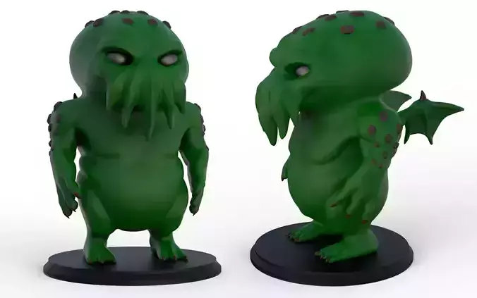 Ready to 3d print Cthulhu model 3D print model