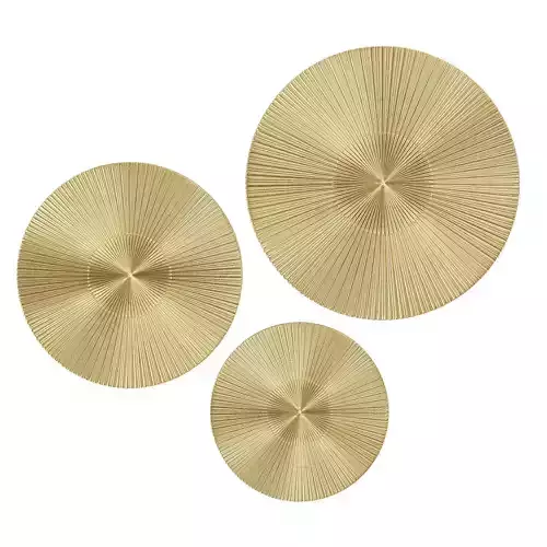 3 piece wall decor set cogl1729 3D model