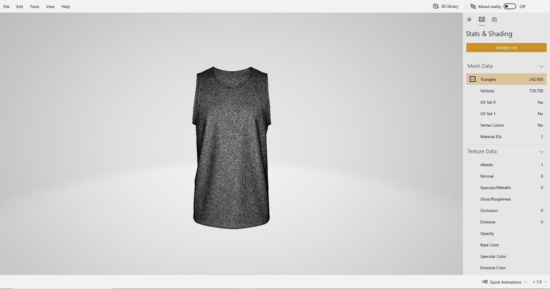 Athletic Men Cotton Performance Sleeveless Muscle T-Shirt 3D model_17