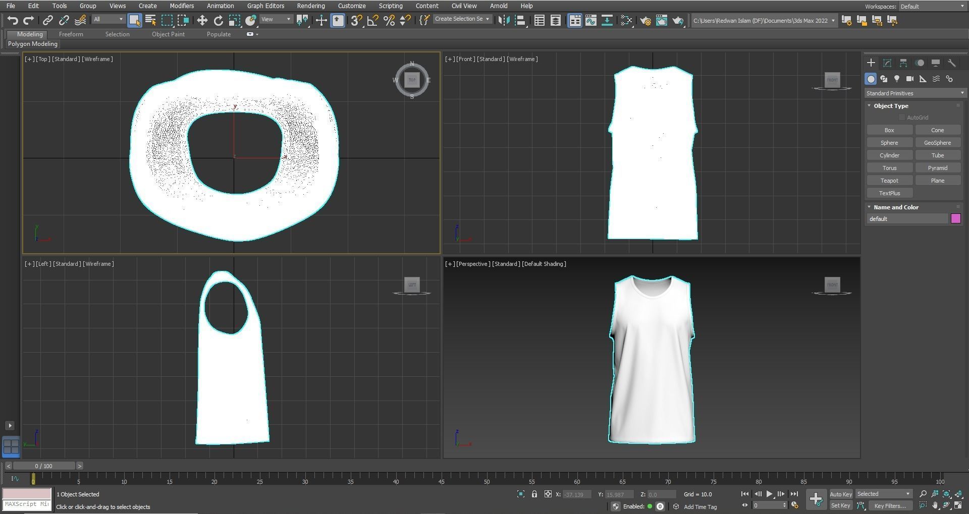 Athletic Men Cotton Performance Sleeveless Muscle T-Shirt 3D model_13