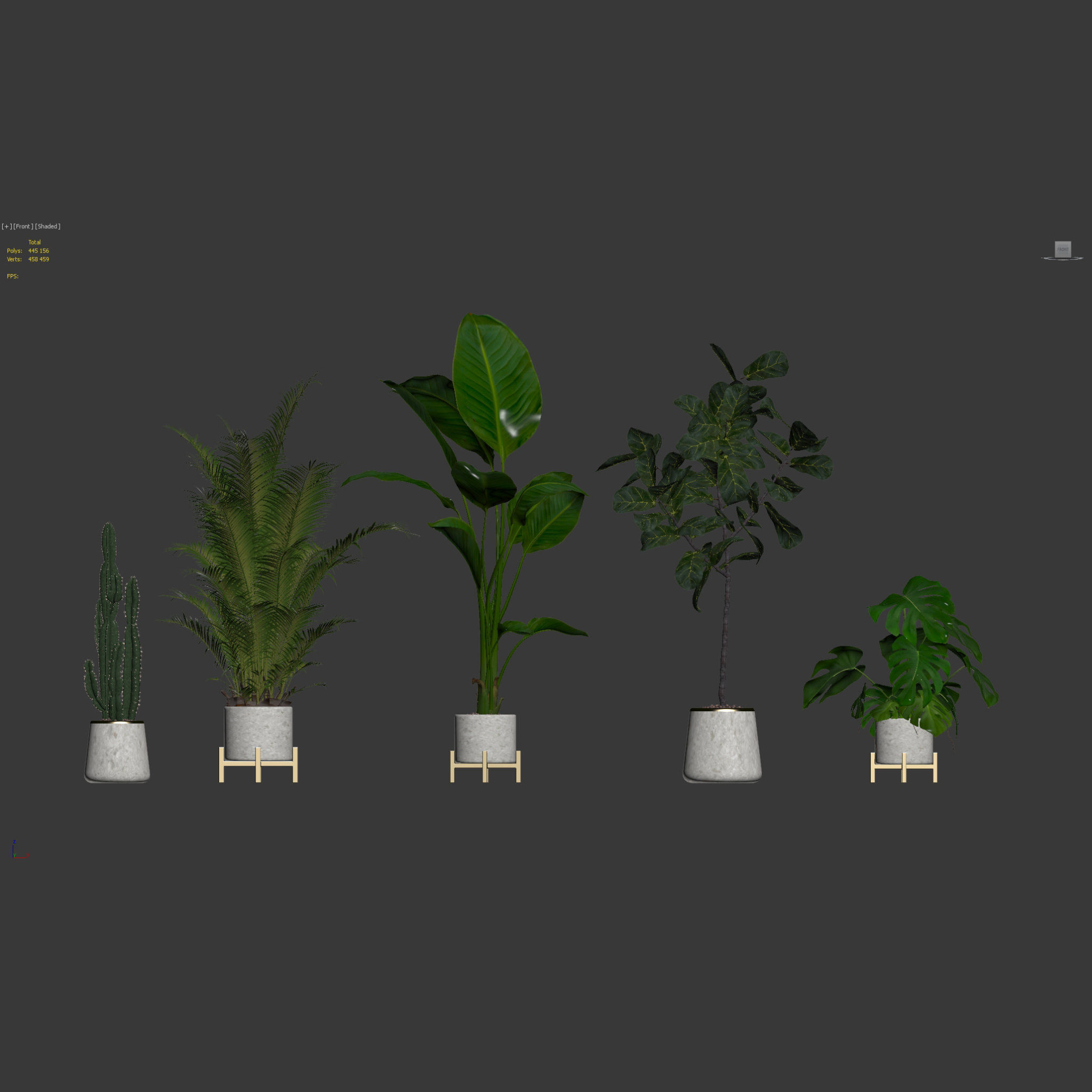 Plants collection 122 3D model_30