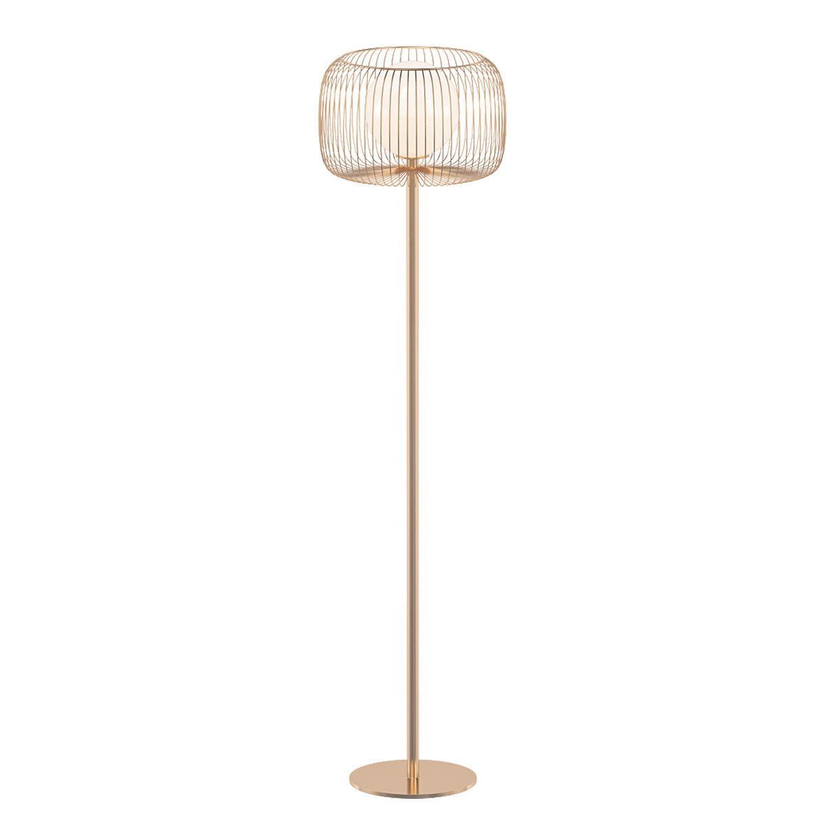 keep-fl rattan floor lamp 3D model | CGTrader