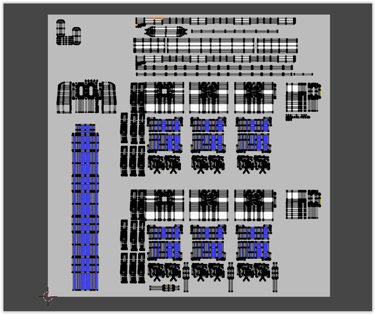 NYC subway car R211 PBR 3D model_15