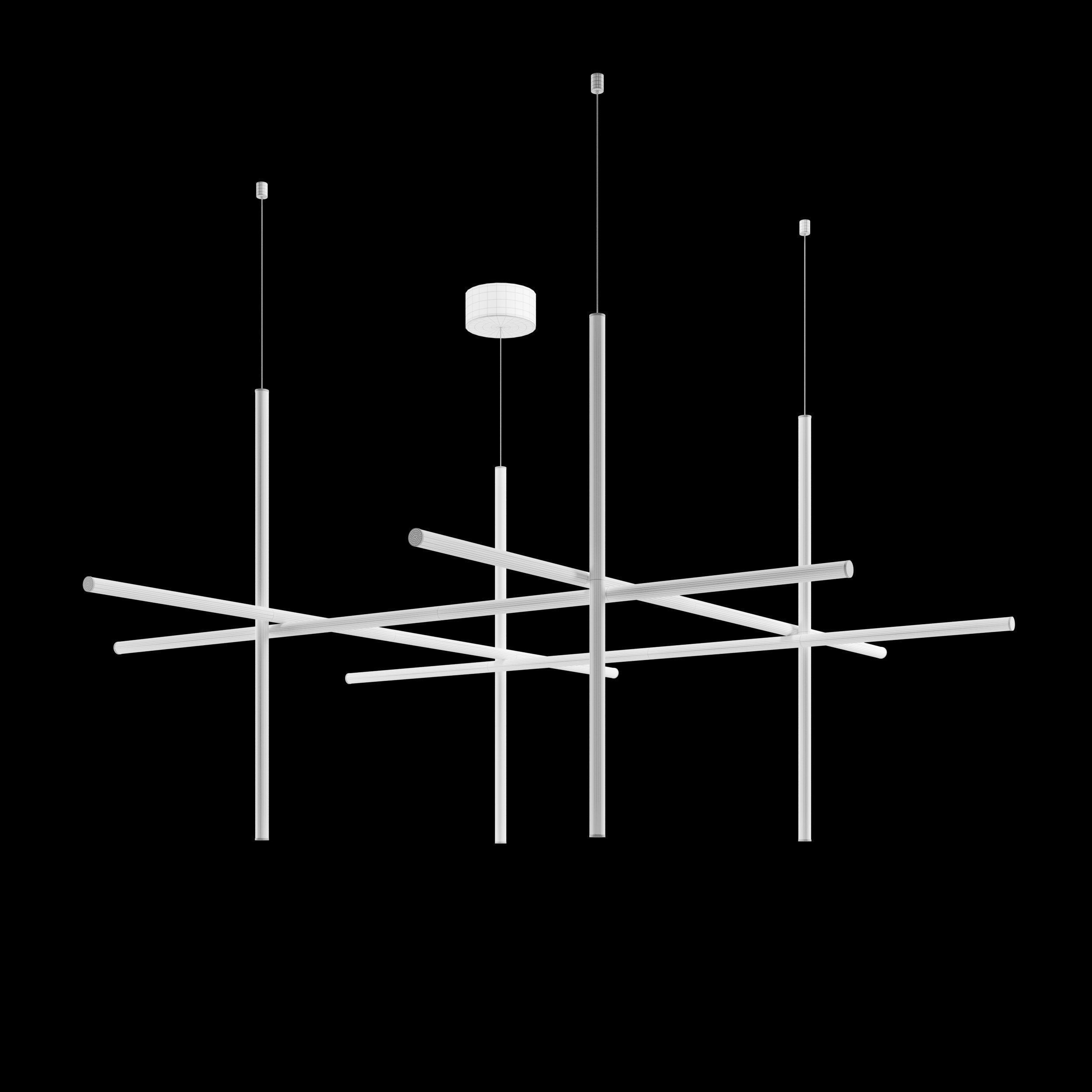 coordinates suspension lamp by FLOS 3D model_1