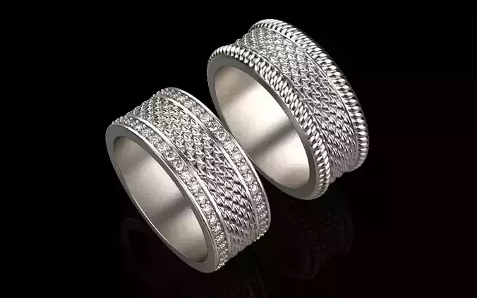 Dragon scale ring model 303