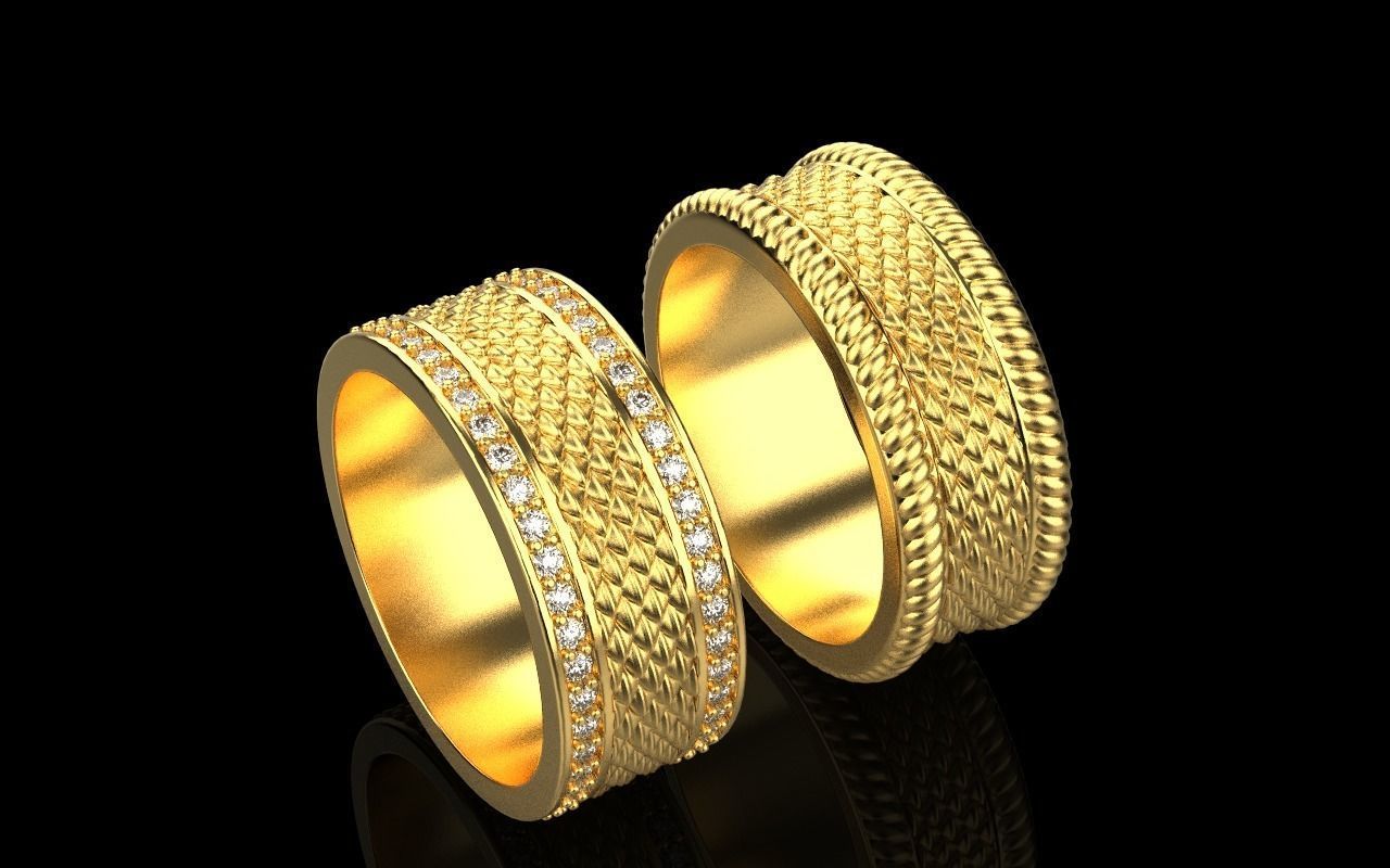 Dragon scale ring model 303 3D print model_28