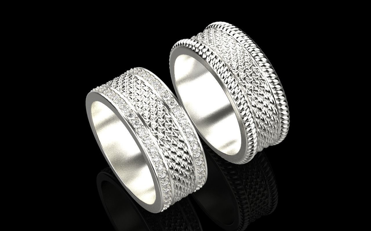 Dragon scale ring model 303 3D print model_20