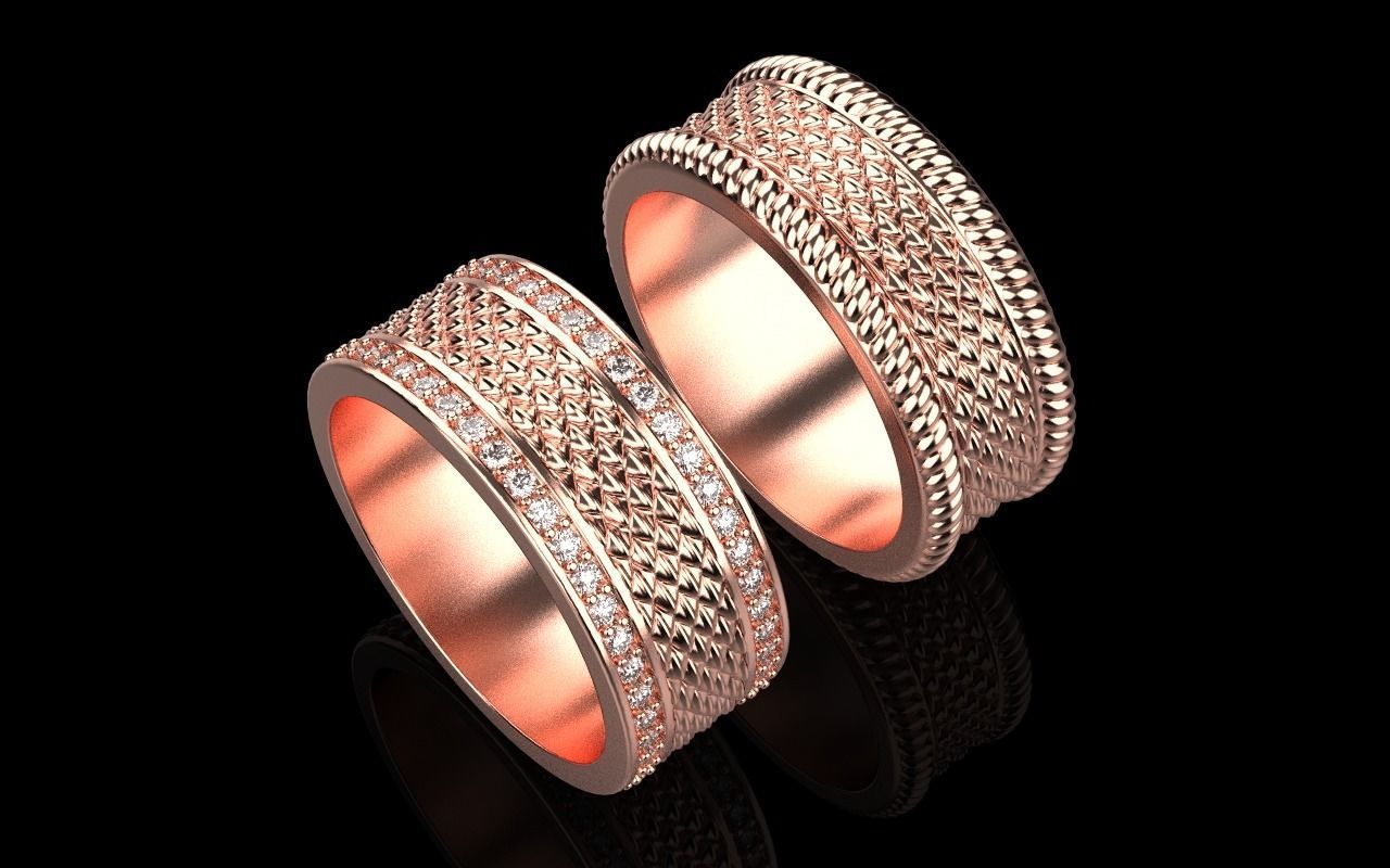 Dragon scale ring model 303 3D print model_18