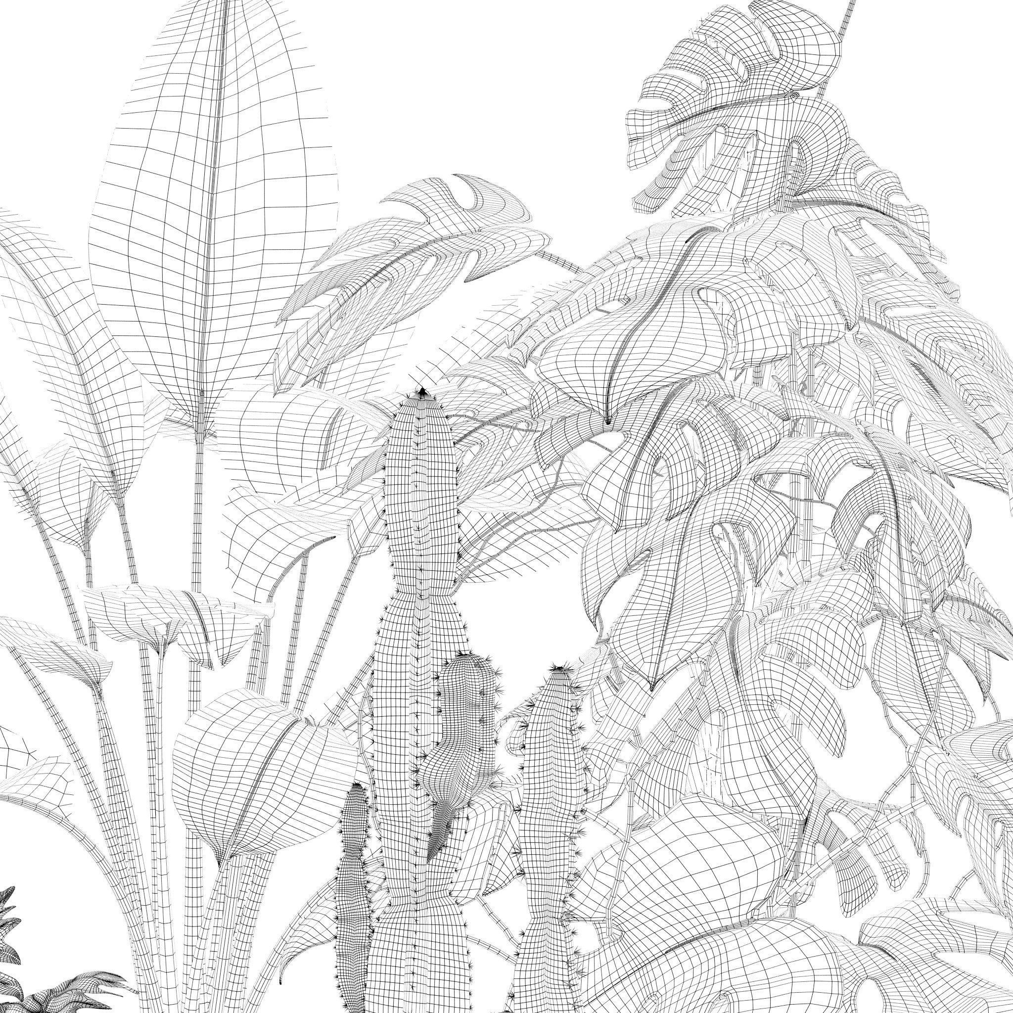 Plants collection 128 3D model_44