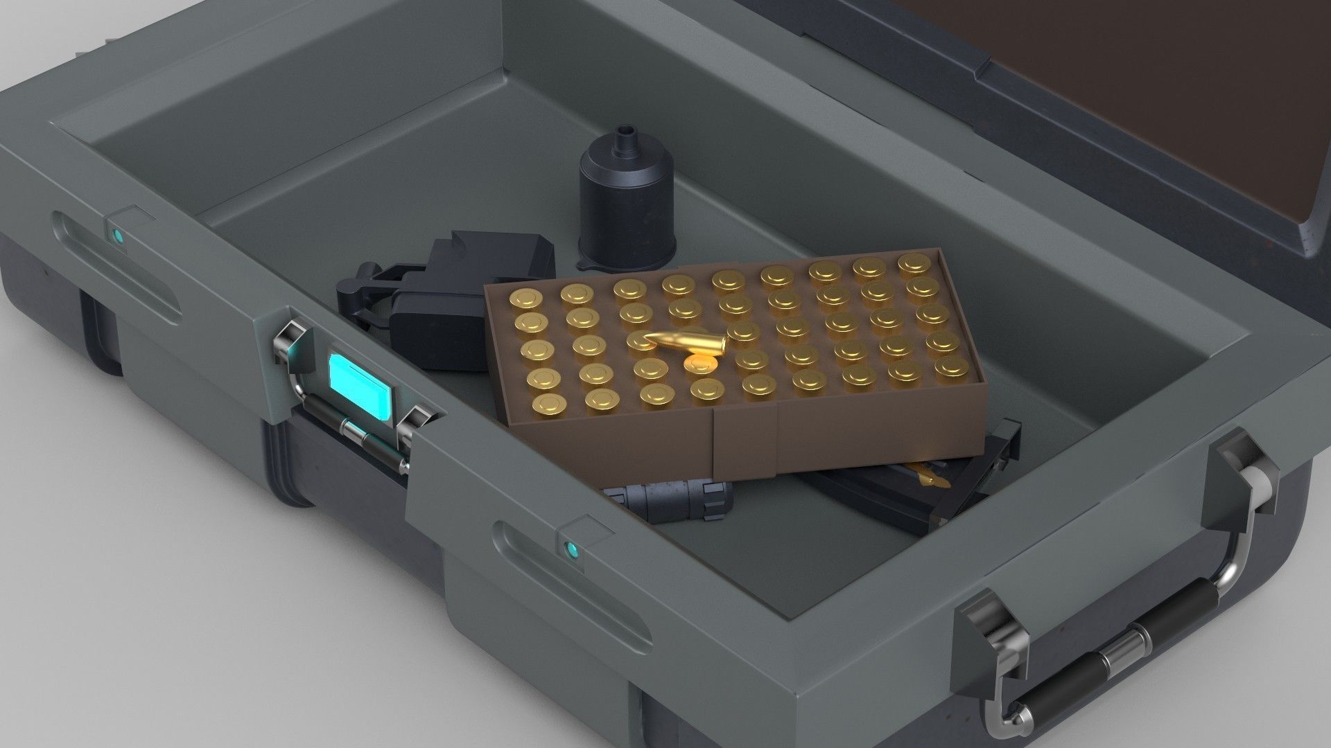 ammo box 3D model_1