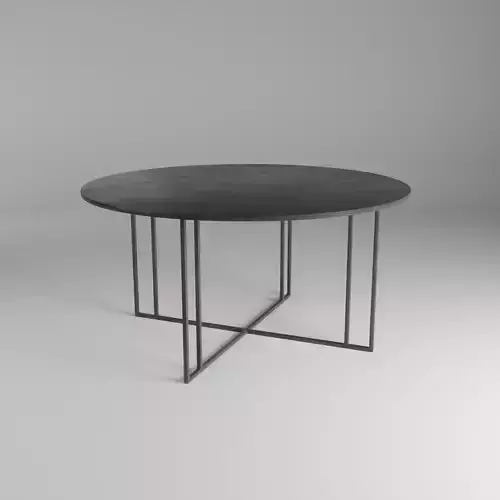 Simple Metal Table 3D model