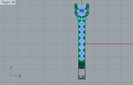 3-Stone Engraving Ring 1876 3D print model 3D print model_6