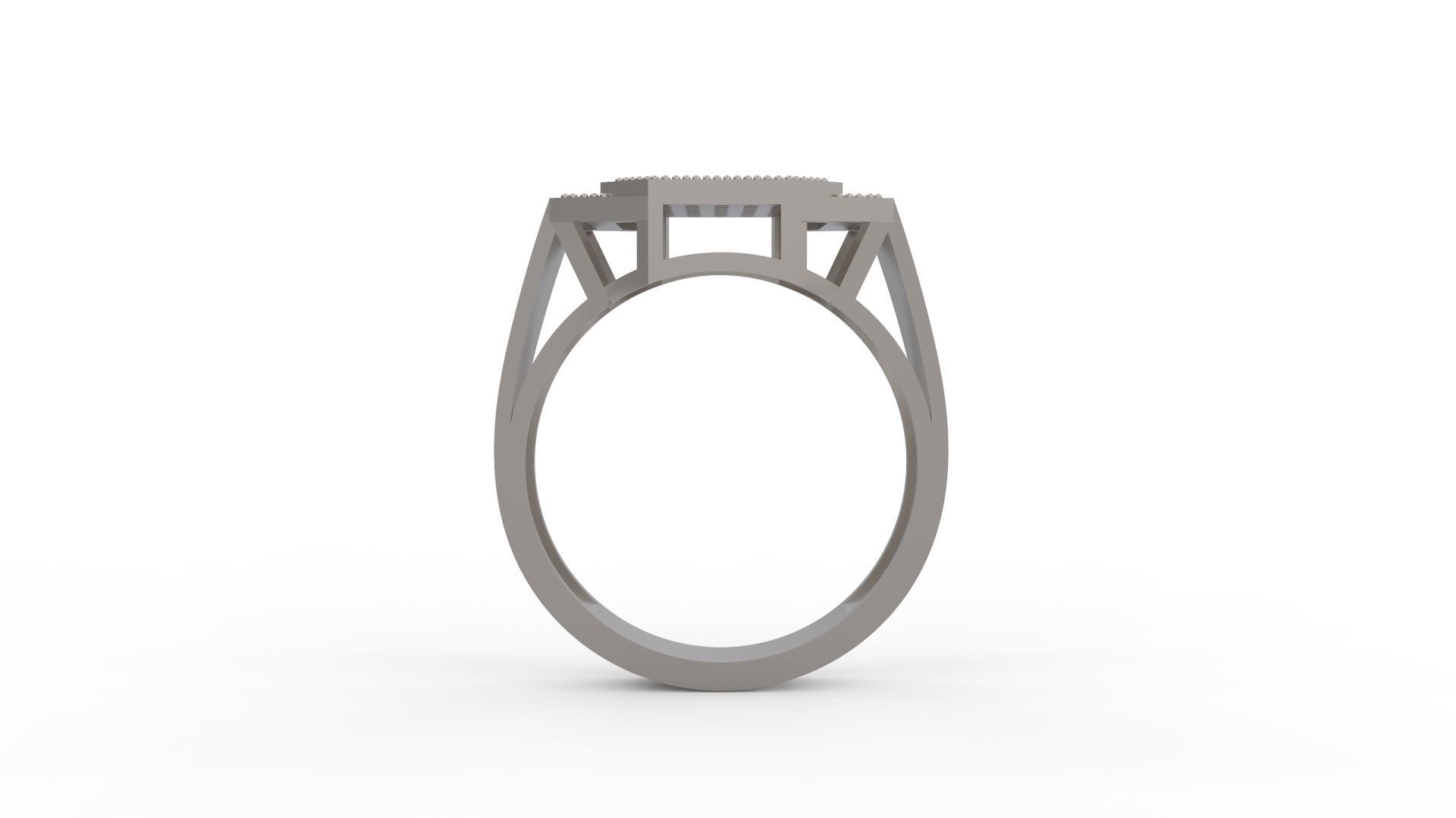 Men Ring 36 3D print model_2