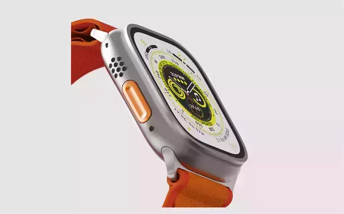 Apple Watch Ultra with Alpine Loop