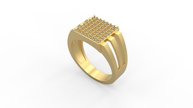 Men Ring 85 3D model 3D printable | CGTrader