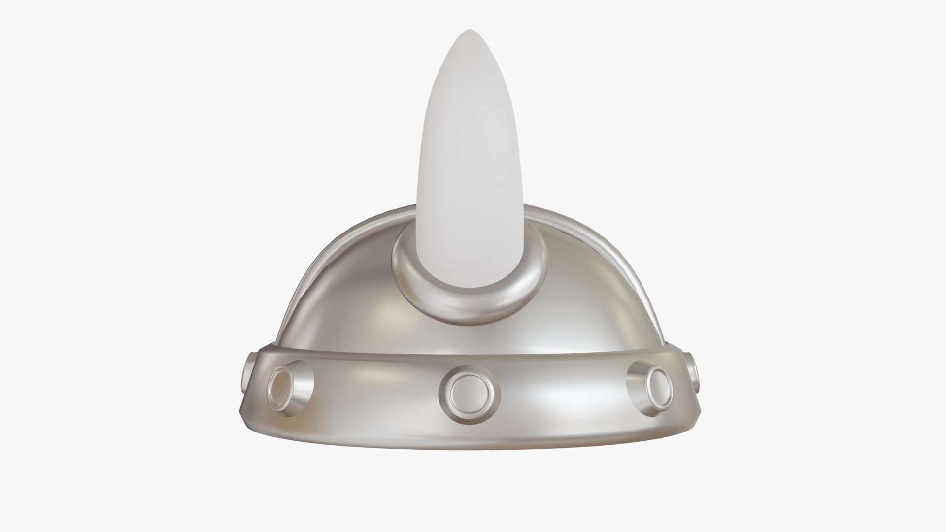 Viking Helmet 3D model_3