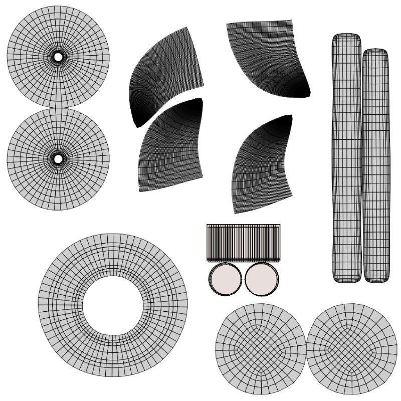 Viking Helmet 3D model_9