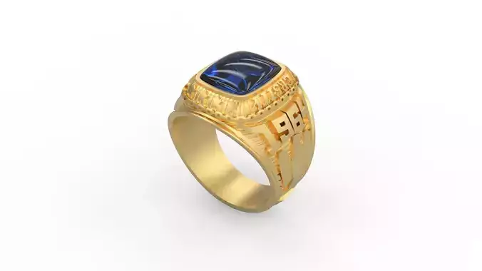 Men Ring 98 3D print model