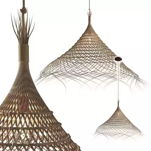 Boho Lamp 3D model