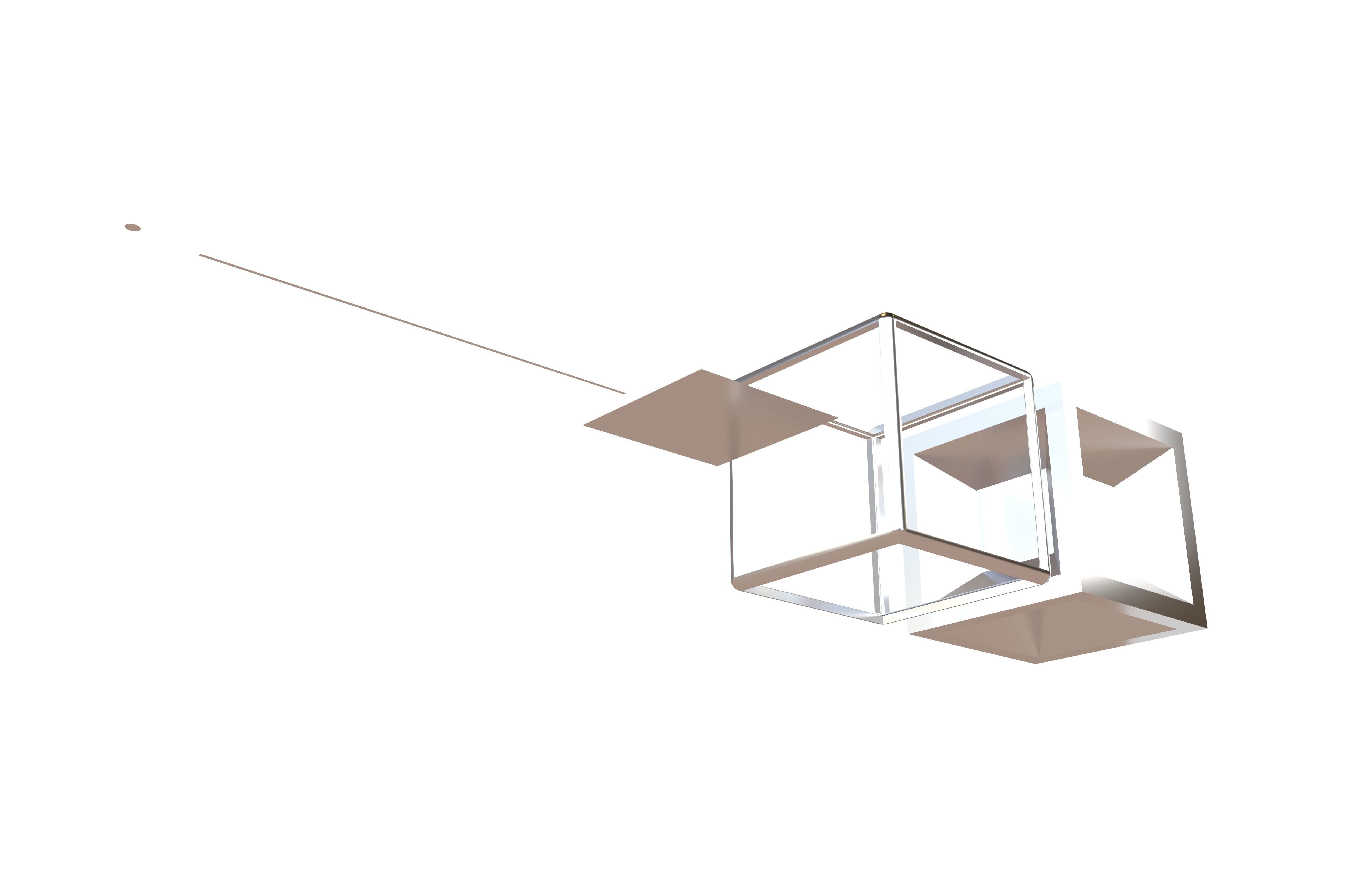 Dimension 0 to 4 v1 001 Low-poly 3D model_2