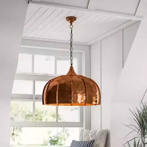 Dlyla Light Single Dome Pendant